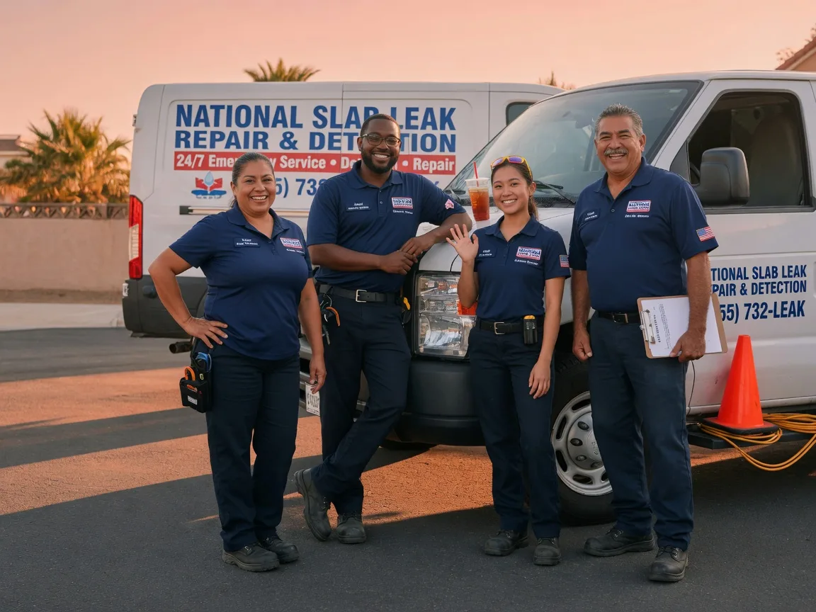 Slab Leak Detection company in Herrick Center, PA